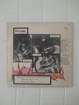 The Meteors Live vinyl record