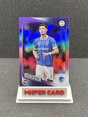 2025 Topps UEFA CC Robin Mirisola RC #26 Genk near mint