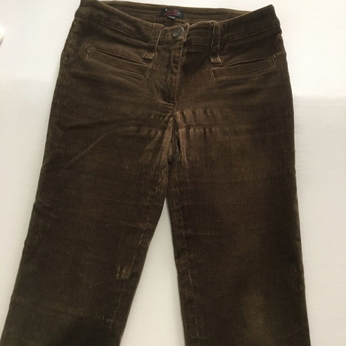 Julia Bergovich women's suit like new, dark green corduroy, size S and 34