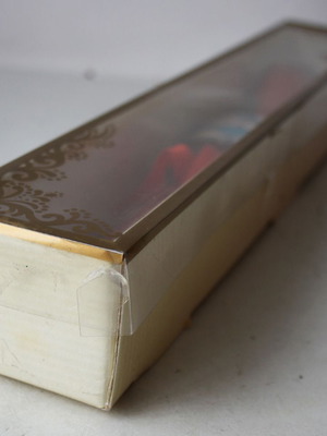 Vintage 80's Ελληνική Πασχαλινή Λαμπάδα Μικρόφωνο Mega Channel TV Καινούργια