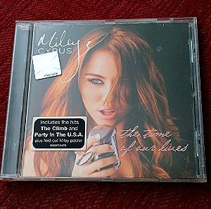 MILEY CYRUS - THE TIME OF OUR LIVES CD ALBUM - PARTY IN THE U.S.A.