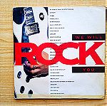  Rock, Hard Rock συλλογή WE WILL ROCK YOU, 2πλος δισκος βινυλιου, επιλογη με Classic Rock, Hard Rock