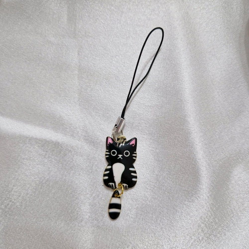 Mobile Phone Pendant Accessory New with Colorful Cats