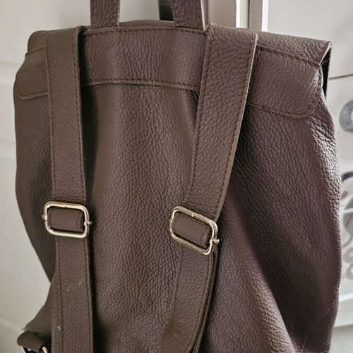 borse in pelle leather backpack Borse In Pelle Genuine Leather