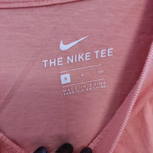 Nike long sleeve shirt salmon like new, size S