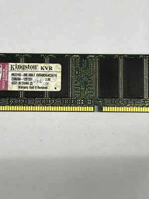 Kingston Ram Memory 1GB KVR400X64C3A/1G used DDR1 400MHz