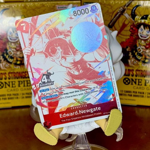 One Piece TCG Edward Newgate ST15-002 card, set of 2