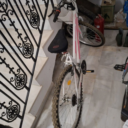 Women's city bike 24 inch with V-Brakes and gears