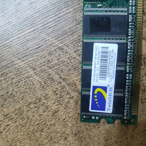 TwinMOS DDR 256 MB used