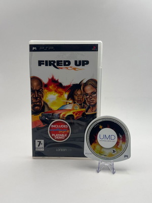 Fired Up PlayStation Portable game used, without manual