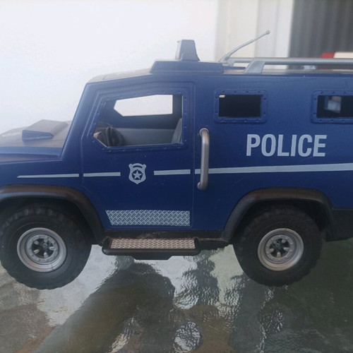 Playmobil police cars used, pack of 2