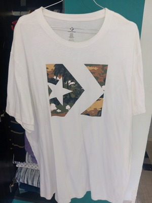 T-shirt Converse white XXL like new