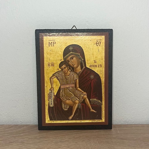 Religious icon new in cellophane