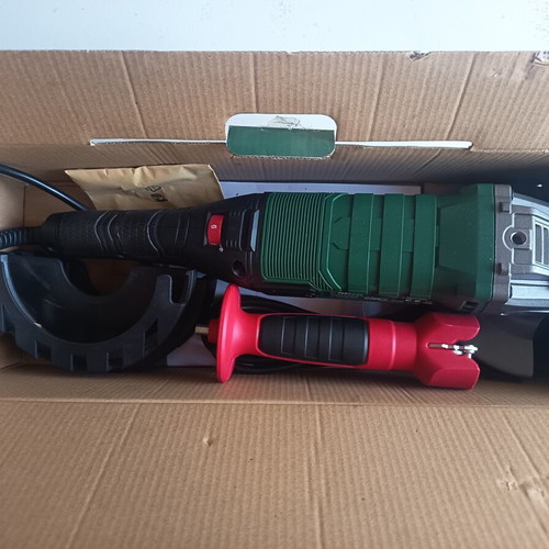 Parkside angle grinder, new