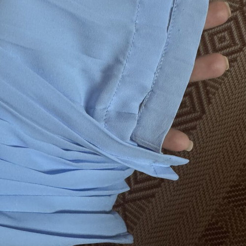 Zini long dress baby blue, like new, size M