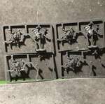 Warhammer Fantasy 90s bats and spiders on original sprue