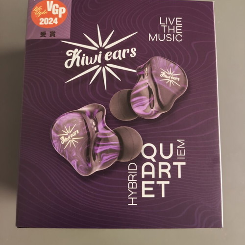 Kiwi Ears Quartet hybrid IEM earbuds