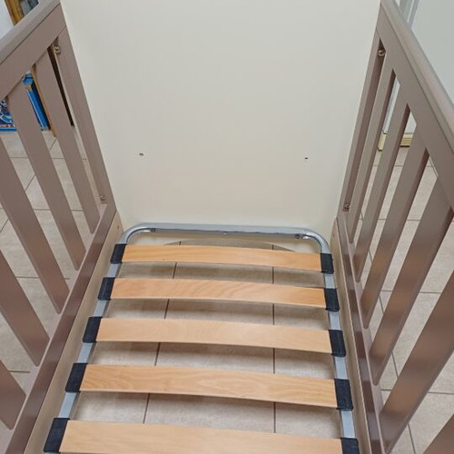 Baby cot NEK with Grecostrom Cocolatex mattress like new