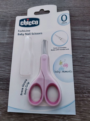 Chicco baby nail scissors new in packaging