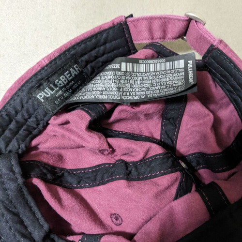 Pull and Bear hat new, vintage pink, adjustable size