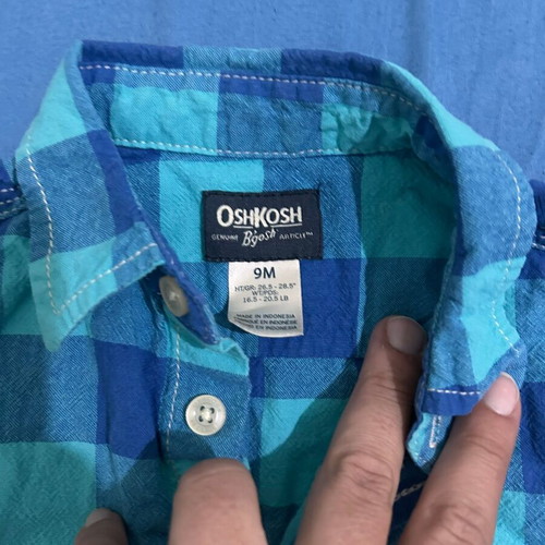 Oshkosh shirt for 9-month-old boy like new