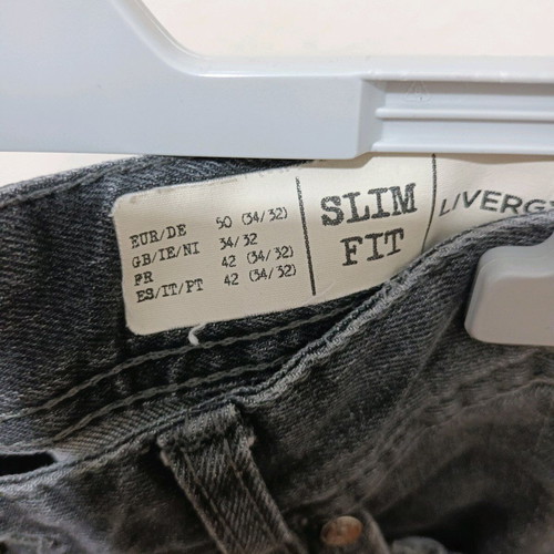 Livergy Slim Fit Black Jeans like new, size M