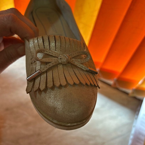 Marco Tozzi women's ballerina shoes like new, suede, size 40