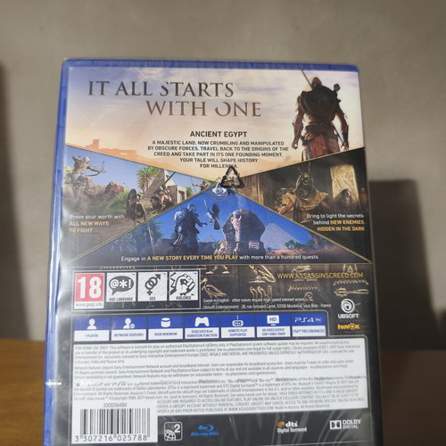 Assassin’s Creed Origins PS4 sealed, new