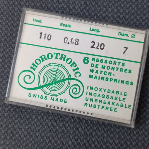 Horotropic watch replacement new, Swiss made