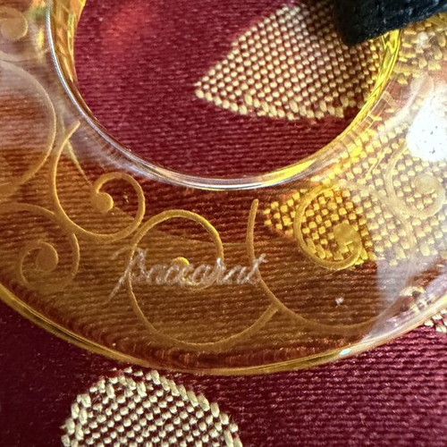 Baccarat pendant like new