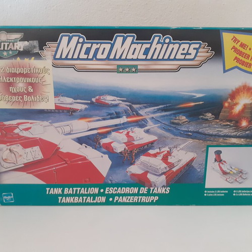 Micromachines Tank Battalion Hasbro 1999 new, sealed