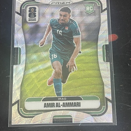 Amir Al-Anmari RC Panini Prizm World Cup card like new