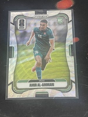 Amir Al-Anmari RC Panini Prizm World Cup card like new