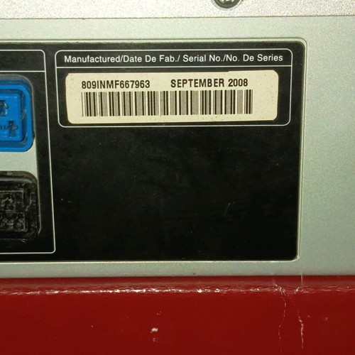LG DVD & VCR player used, 2008 model, needs repair, no remote