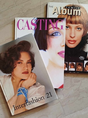 Hairdressing catalogs used, set of 3 books