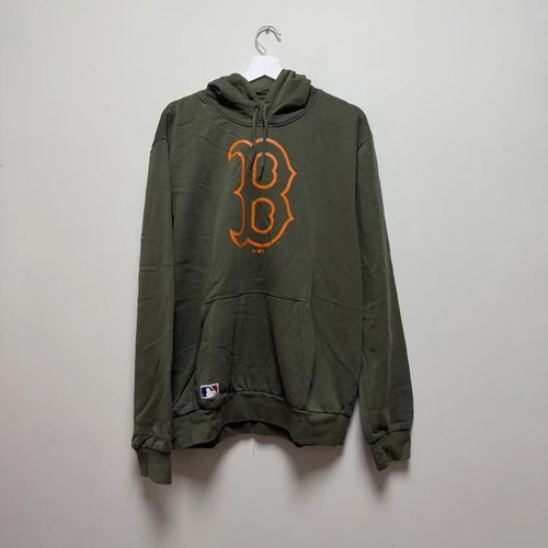 New Era Boston Red Sox Hoodie men's XL used, green