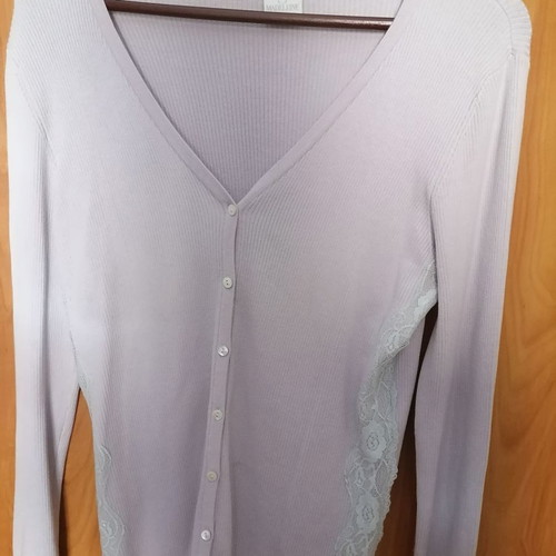 Madeleine women's cardigan purple/lilac like new, size L