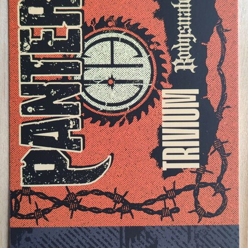 Pantera Trivium Bodysnatcher Concert Ticket new, Release Festival 9/7/2026