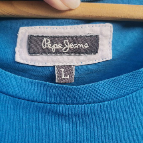 Pepe Jeans men's blue t-shirt size L like new