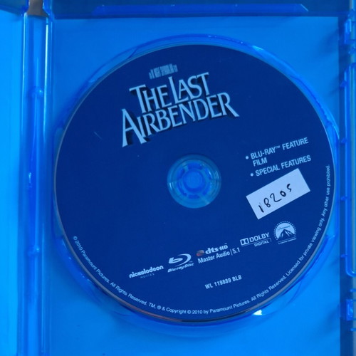 The Last Airbender Blu-ray used with Greek subtitles