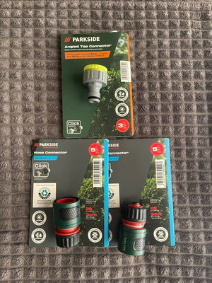 Garden Hose Quick Connectors Set like new