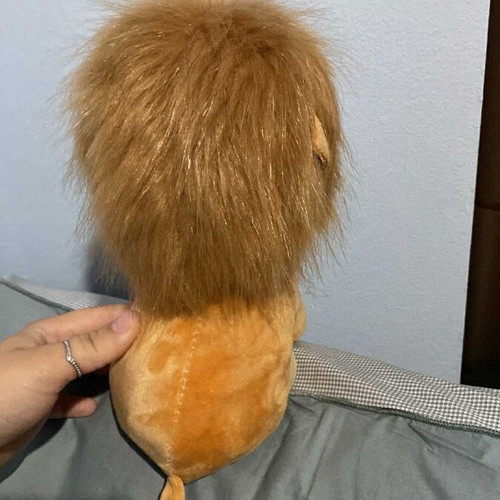 Lion Teddy Bear like new
