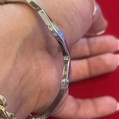 925 silver zigzag bracelet