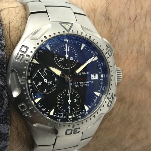 Kontiki Eterna Matic Chronograph Automatic men's watch new