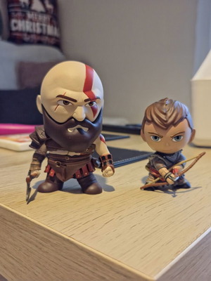 God of War Kratos & Atreus collectible figures set