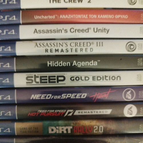 Pack of 40 PS4-5 games like new