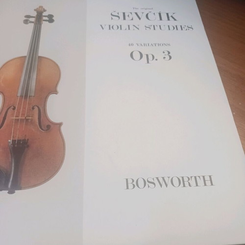 Sevcik Op.3 40 Variations Violin Studies new