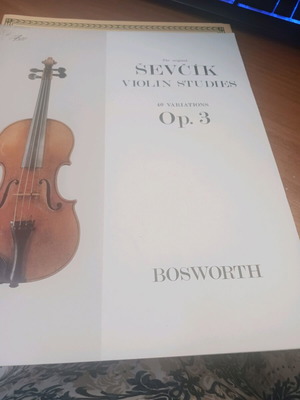 Sevcik Op.3 40 Variations Violin Studies new