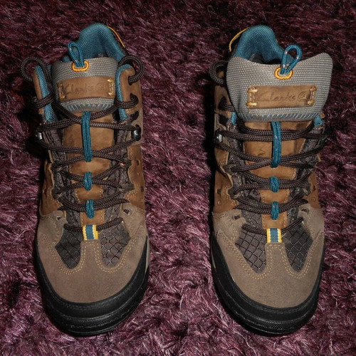 Clarks GTX Gore Tex daily shoes used, size 37, brown