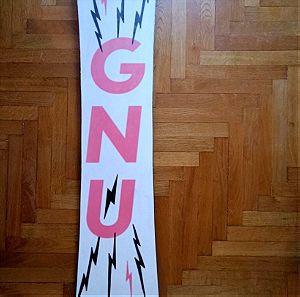 Snowboard GNU Gloss 2022 γυναικείο, 140cm
